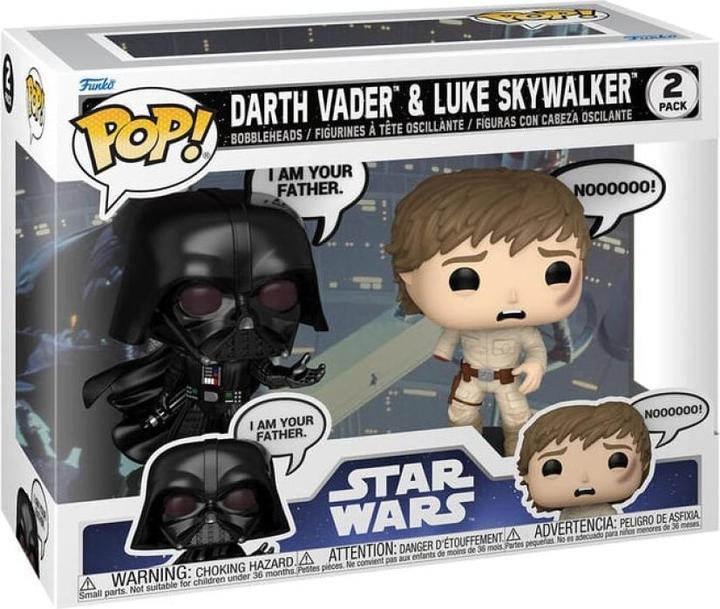 Produktbild Funko POP! Star Wars Vader & Luke 2PK