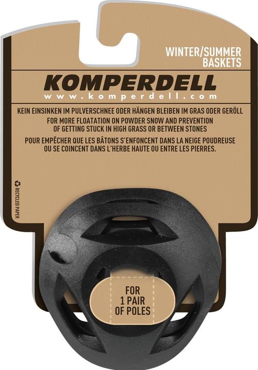 Komperdell Large Ultra Light Basket Vario (pair)