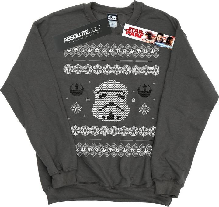 Produktbild Star Wars Stormtrooper Christmas Fair Isle Sweatshirt (XXL)