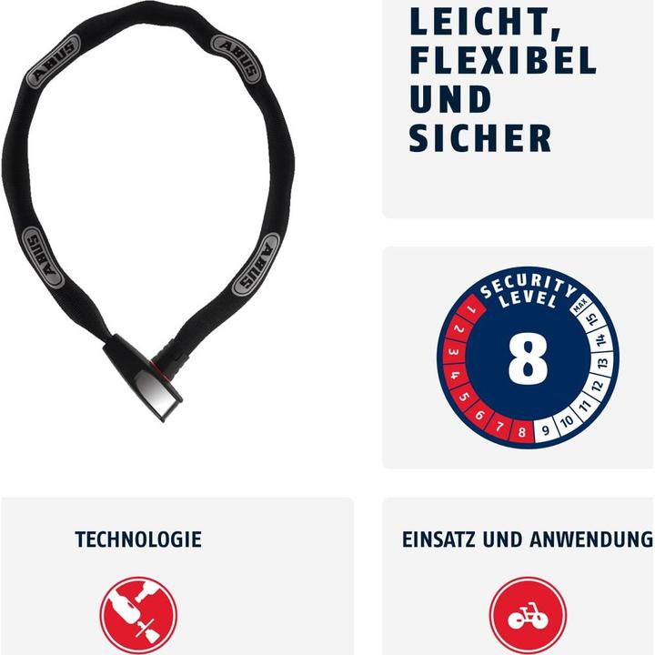 Produktbild Abus Steel-O-Chain 8807K (85 cm)