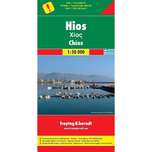 Freytag Berndt Autokt. Hios, Landkarte