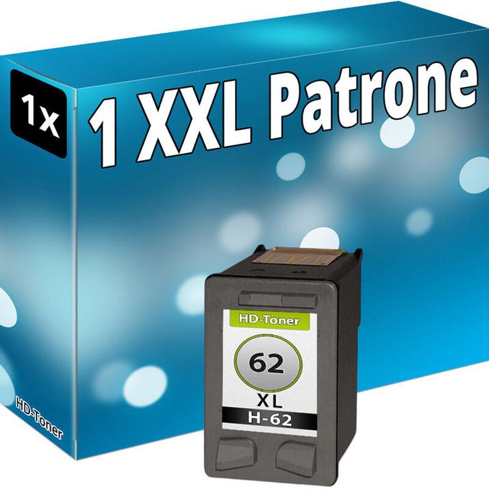 Produktbild Druckfuxx 1x TINTE PATRONEN für HP 62-XL ENVY 5540 5541 5542 5543 5544 5545 5546 5640 5642