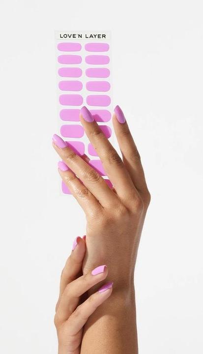 Actual product image Love'n Layer - Solid Light Purple (Nail varnish dryer, Solid Light Purple)