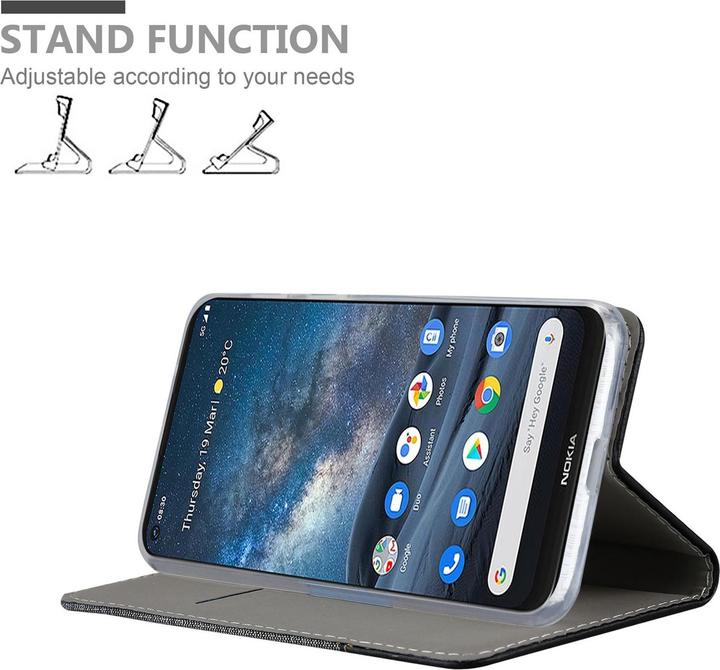 Productafbeelding Cadorabo Boek Jeans Optiek Cover (Nokia 8.3)