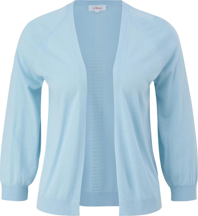 Produktbild s.Oliver Strickjacke Strickjacke aus Viskose (40)