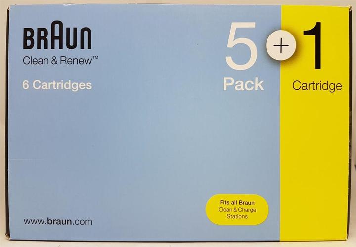 Image du produit Braun Jeu de cartouches de nettoyage 5+1 (1 x)