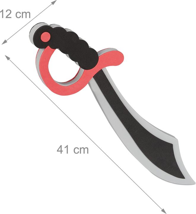 Image du produit Relaxdays 8x épées-de-pirate