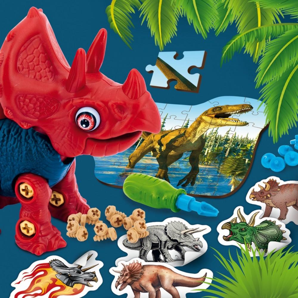 Thumbnail - Lisciani I'm a Genius Mały Geniusz Dino Stem Triceratops 92420