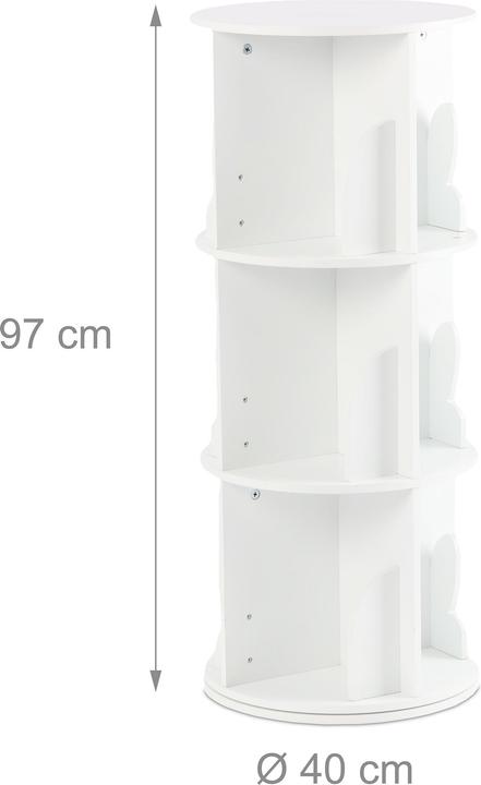 Immagine prodotto Relaxdays Kinderbücherregal (40 x 40 x 97 cm)