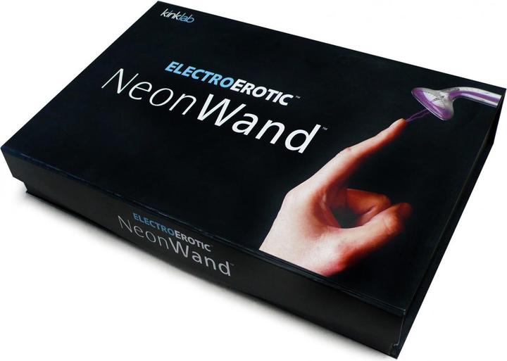 Actual product image Kinklab Neon wall - white handle, red light