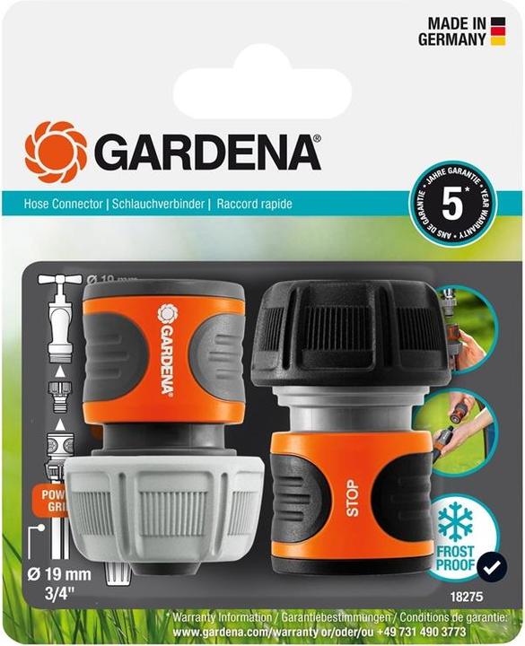 Actual product image Gardena Hose connector set (Hose connector, 15 mm)