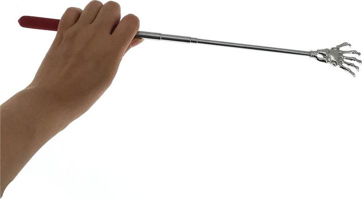 Actual product image Noya Rückenkratzer ausziehbar Teleskop Arm Edelstahl Massage Kralle Assortiert
