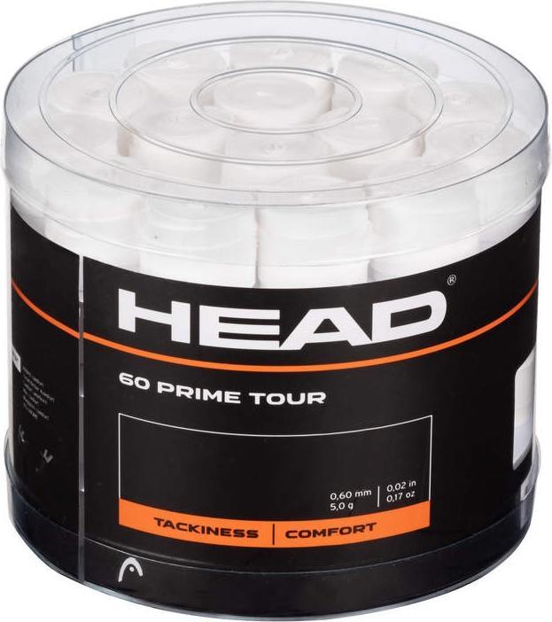 Actual product image Head Prime Tour Overgrip 60 Pack white