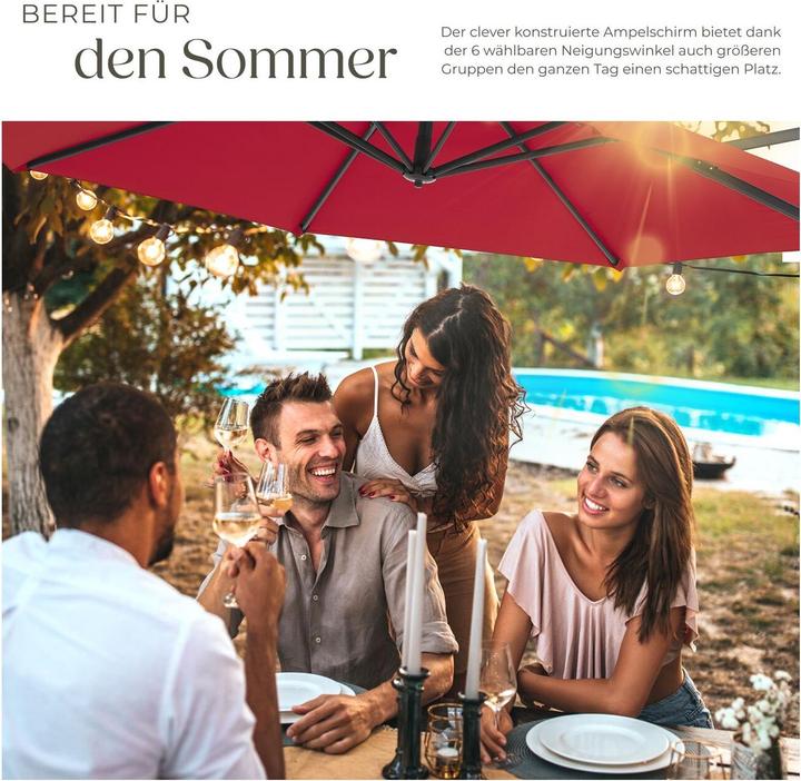 Produktbild tectake Ampelschirm (3 m)
