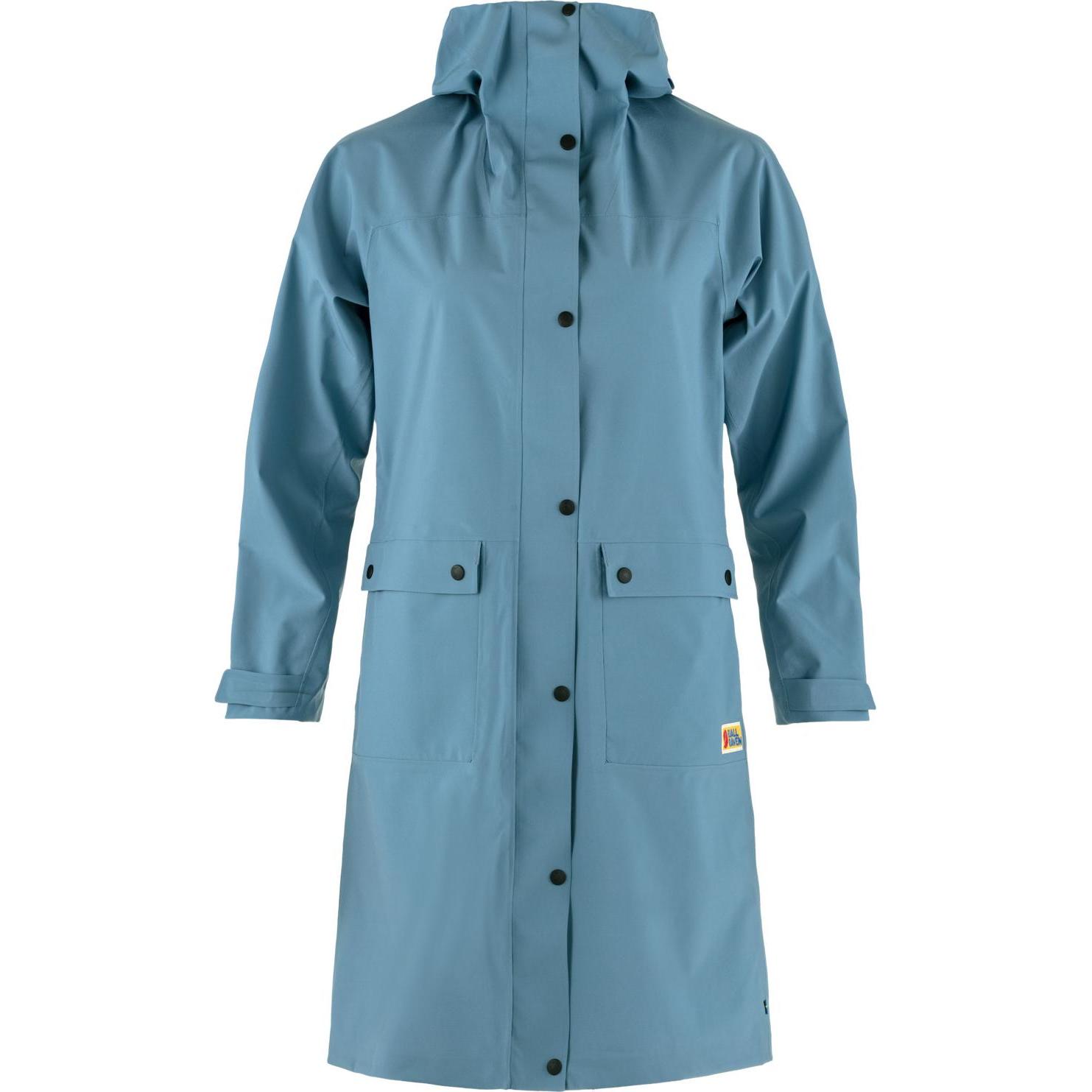 Fjällräven, Damen, Jacke, Vardag Rain Parka Women (M), Blau, M