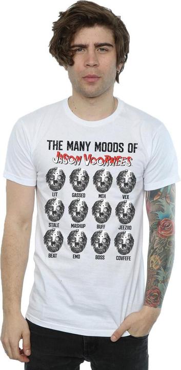 Immagine prodotto Absolute Cult The Many Moods Of Jason Voorhees Maglietta Uomo (M)