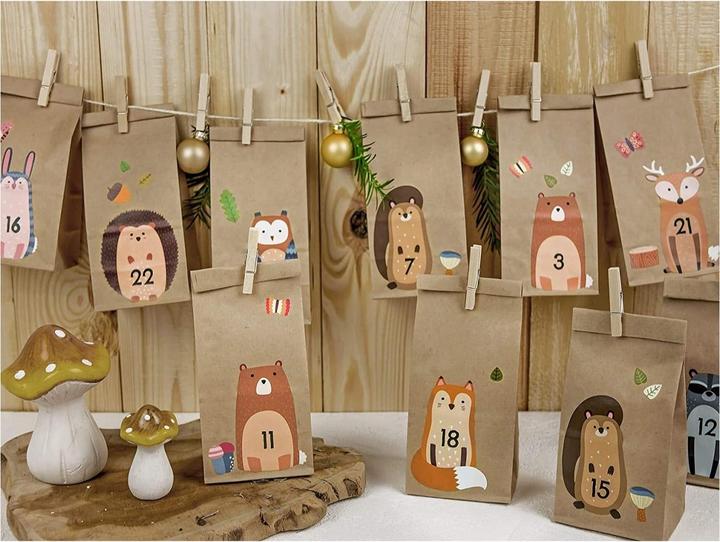 Image du produit Papierdrachen Animaux de la forêt