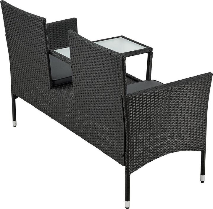 Produktbild Juskys Polyrattan Gartenmöbel Sitzgruppe Monaco
