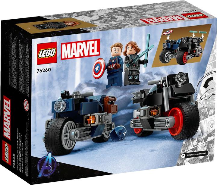 Produktbild LEGO Black Widows & Captain Americas Motorräder (76260, LEGO Marvel)