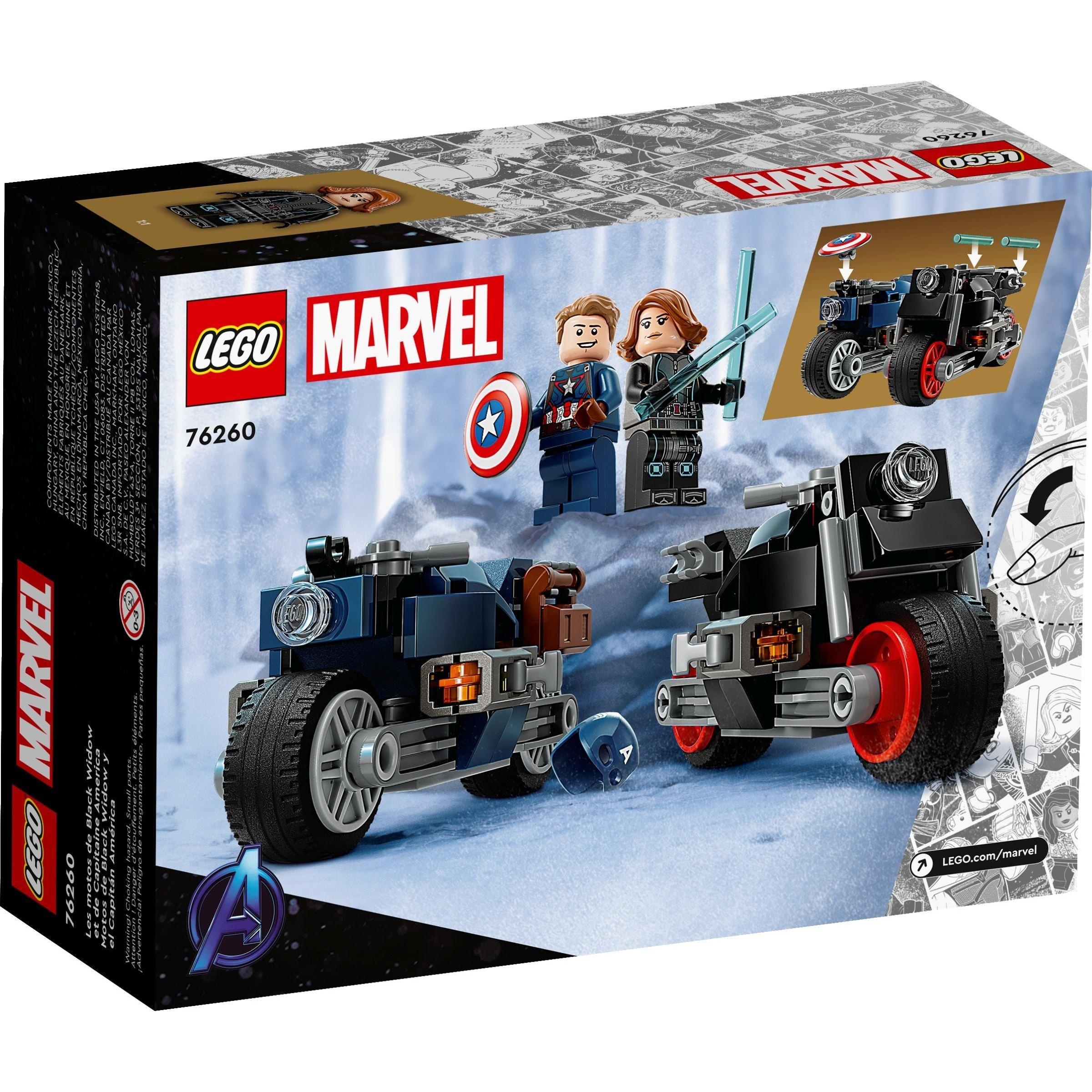 Thumbnail - LEGO Black Widows & Captain Americas Motorräder (76260, LEGO Marvel)