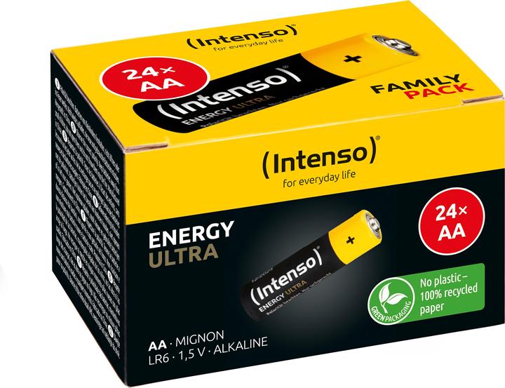 Image du produit Intenso Batteries Mignon EnergyUltra (24 pcs, AA, 2600 mAh)