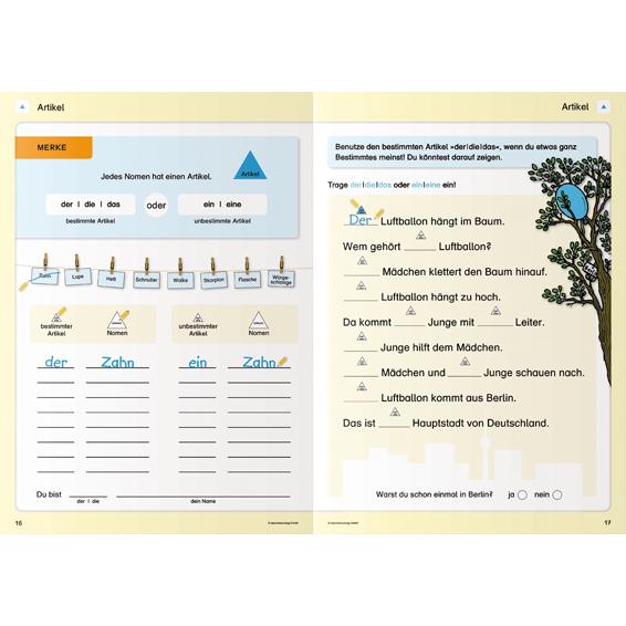 Thumbnail - Mein Grammatikheft 1/2 für die 1. und 2. Klasse, Schulbücher von Katrin Langhans