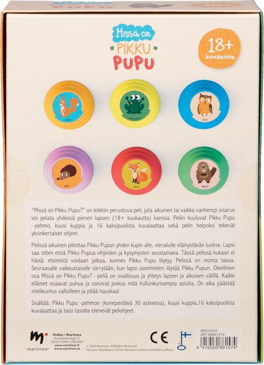 Produktbild Martinex MissÃƒÂ¤ on pikku pupu -peli (2 Spieler)