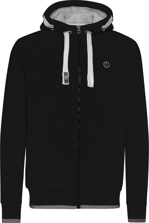 Image du produit Solid BenjaminZip Pile Veste En Sweat Avec Peau De Mouton Zippé Sweat-Shirt Pour Homme À CapucheDoub (M)
