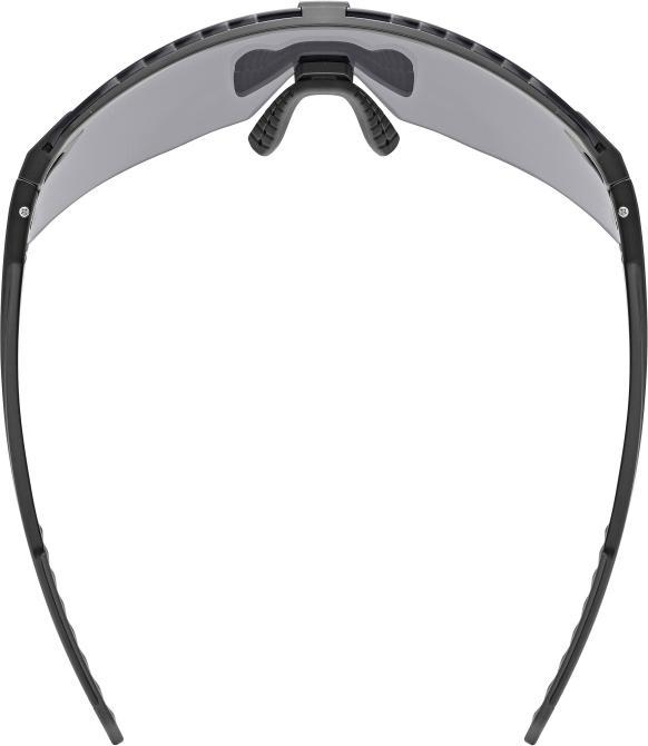 Actual product image Uvex pace stage (black matt (silver), Mirror Silver)