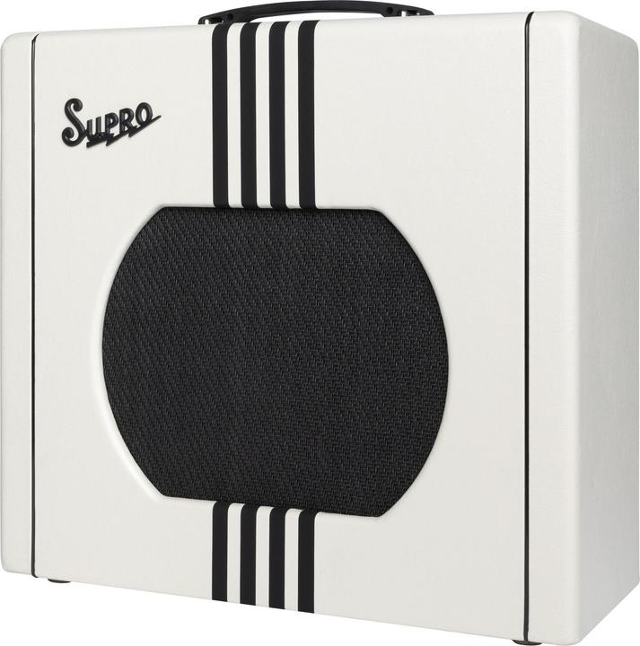 Actual product image Supro Delta King 12 Ivory & Black (Guitar, 15 W)
