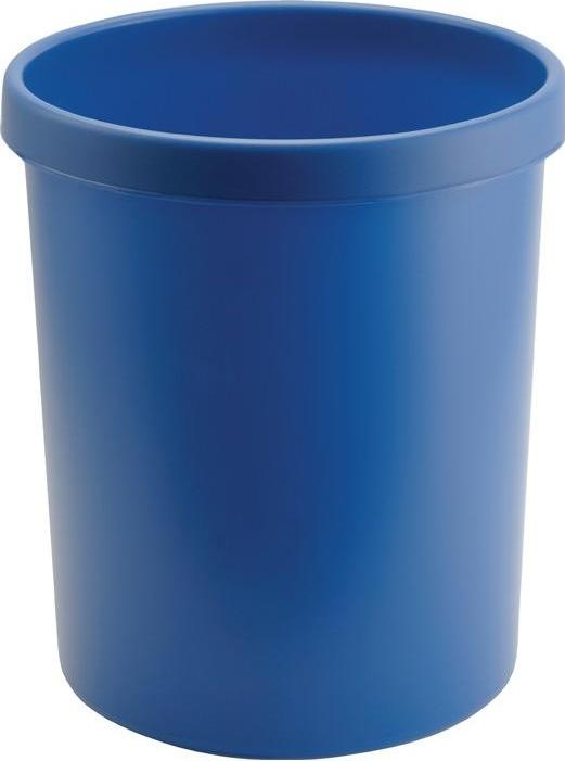 Immagine prodotto Helit Cestino in plastica per carta, design a strisce, capacità 18 l, conf. da 5 pz. (18 l)
