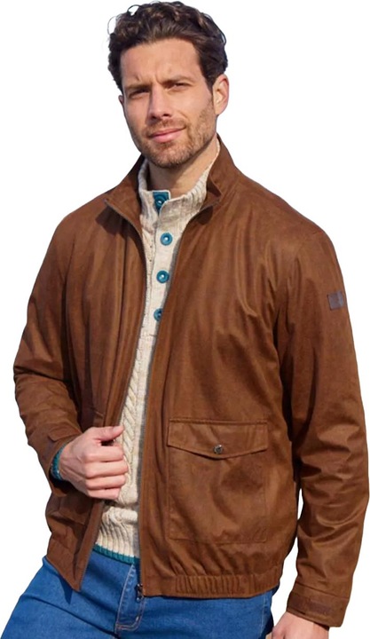 Produktbild Atlas For Men Jacke aus Wildlederimitat (L)