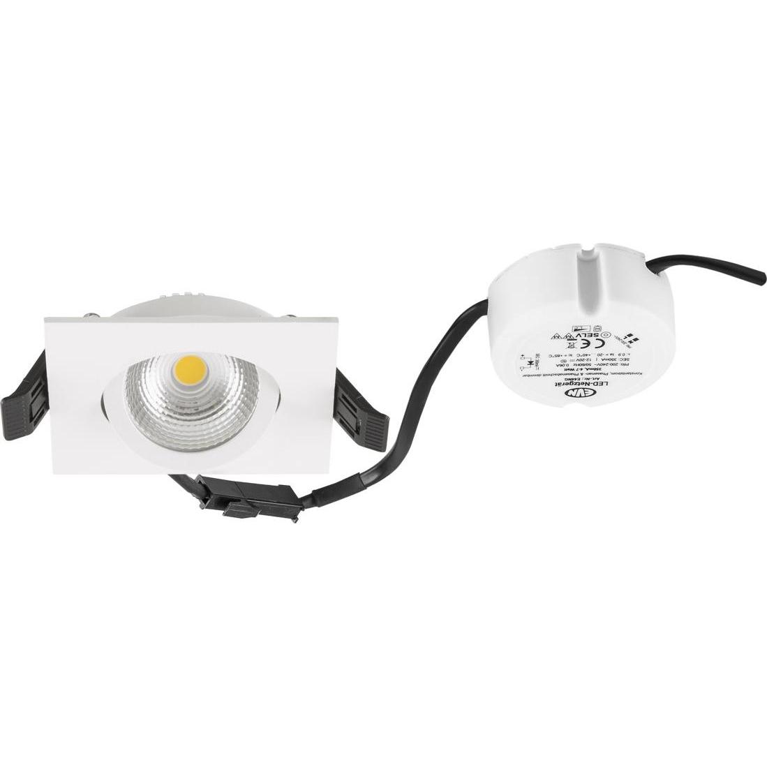 EVN, Wandleuchte + Deckenleuchte, LED-Einbaustrahler LB24 (683 lm)
