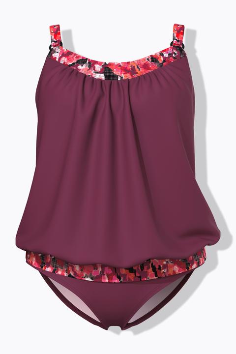 Actual product image Ulla Popken Elastic Hem Tankini Set (42, 44)