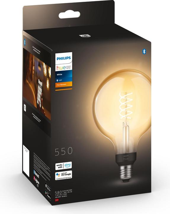Actual product image Philips Hue Giant BT (E27, 7 W, 550 lm, 1 x, G)