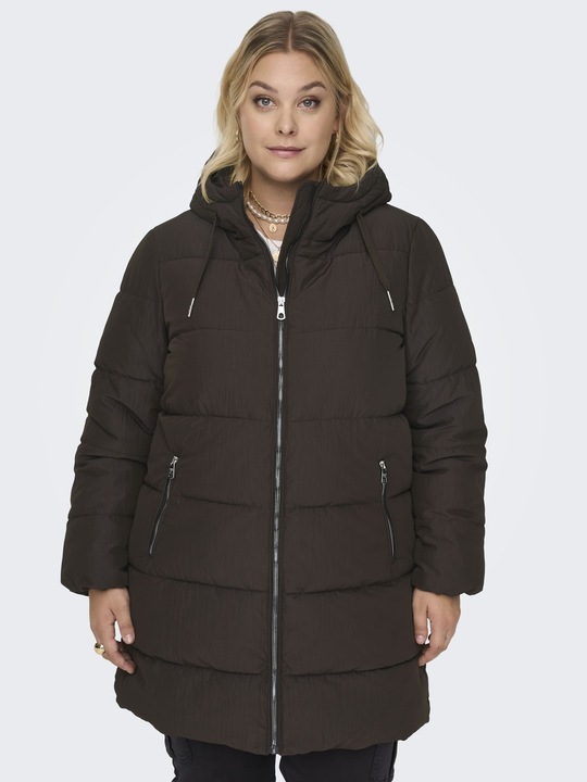 Produktbild Only Langer Curvy-Puffer- Mantel Mantel (S)