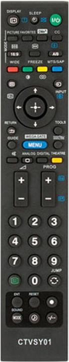 Sony Universal Fernbedienung CTVSY01 (Universal Fernbedienung, Infrarot)