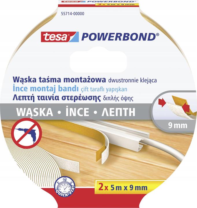 Image du produit tesa Schaumstoff-Montageband 5X18 55714-0000-03 (9 mm)
