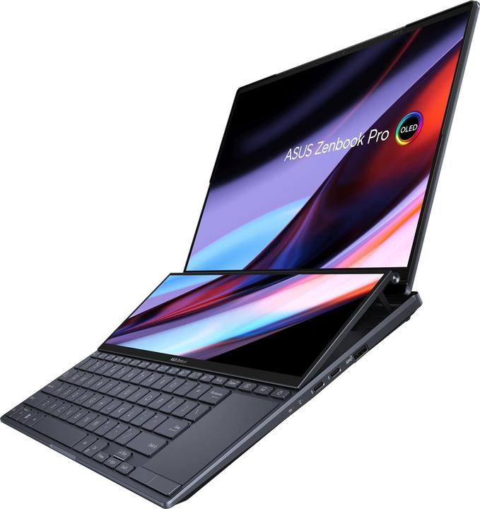 Actual product image ASUS ZenBook Pro 14 Duo OLED RTX 4060 (14.50", Intel Core i9-13900H, 32 GB, 1000 GB)