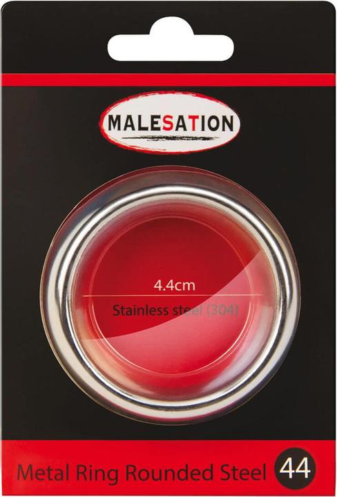 Produktbild Malesation Metal Ring Rounded Steel (4.40 cm)