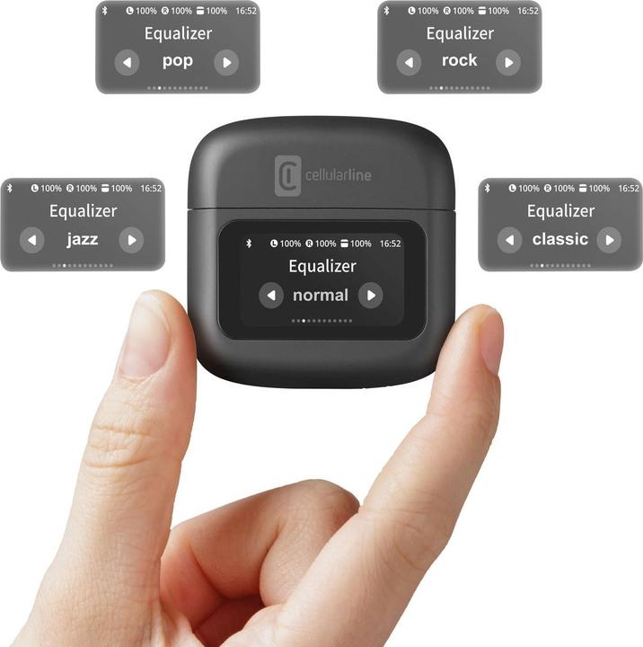 Actual product image Cellularline Bluetooth Earphones HUSH (ANC, 6 h, Wireless)