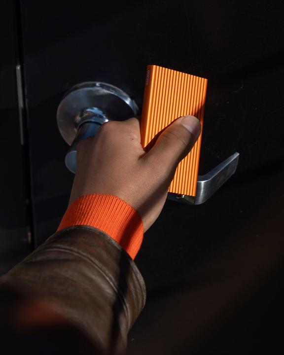 Image du produit Secrid Fluted+ Cardholder, orange