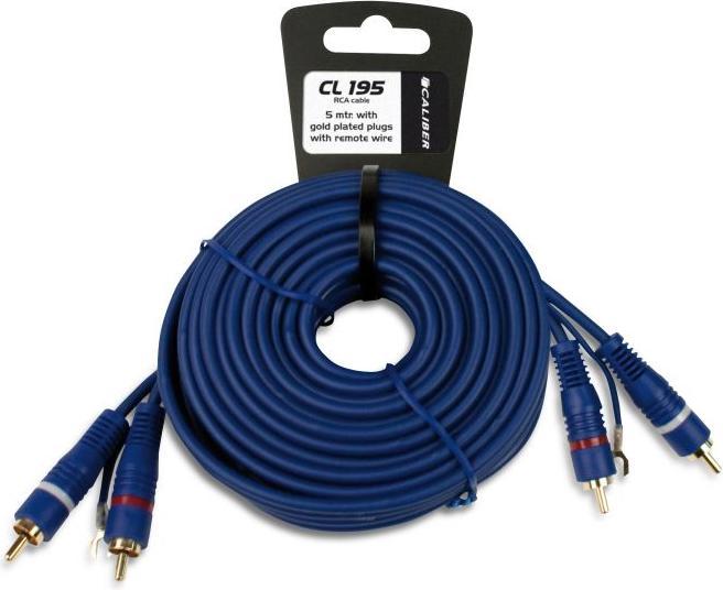 Produktbild Caliber 2x RCA – 2x RCA (5 m, Cinch)