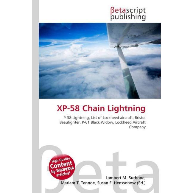 XP-58 Chain Lightning, Fachbücher von Susan F. Marseken, Miriam T. Timpledon, Lambert M. Surhone