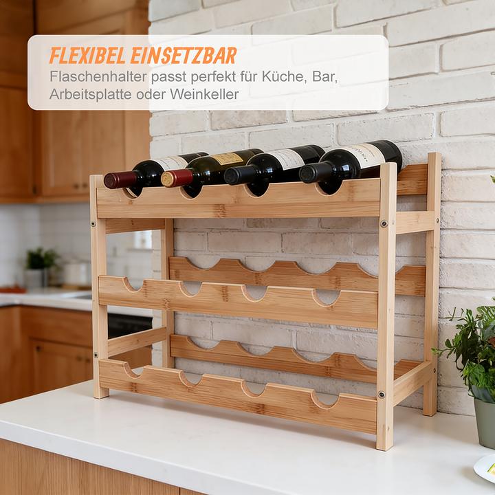 Actual product image Relaxdays winerack (45 x 30 x 30 cm)