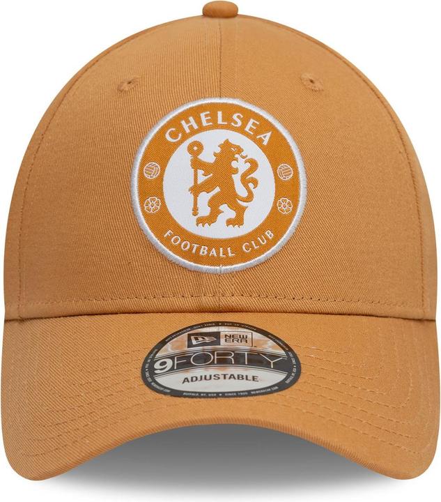 Produktbild New Era 9Forty Adjustable Cap - FC Chelsea wheat beige
