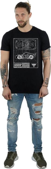 Produktbild Cars Lightning McQueen Blueprint TShirt aus Baumwolle (3XL)