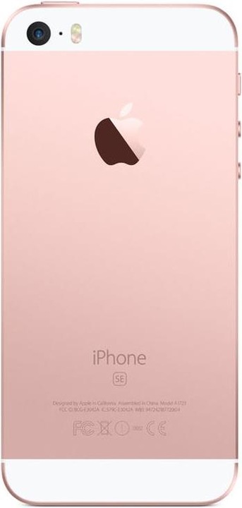 Produktbild Apple iPhone SE (32 GB, Rose Gold, 4", Single SIM, 12 Mpx, 4G)