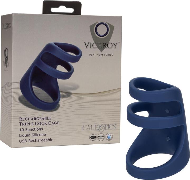 Produktbild CalExotics Viceroy™ Rechargeable Triple Cock Cage