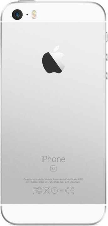 Produktbild Apple iPhone SE (32 GB, Silver, 4", Single SIM, 12 Mpx, 4G)